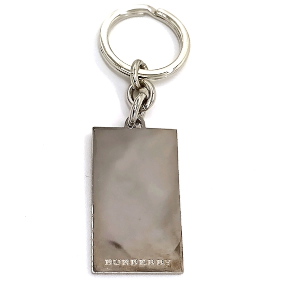 Vintage BURBERRY Nova Check Keychain or Purse Charm. Men's Women's - Picture 3 of 6